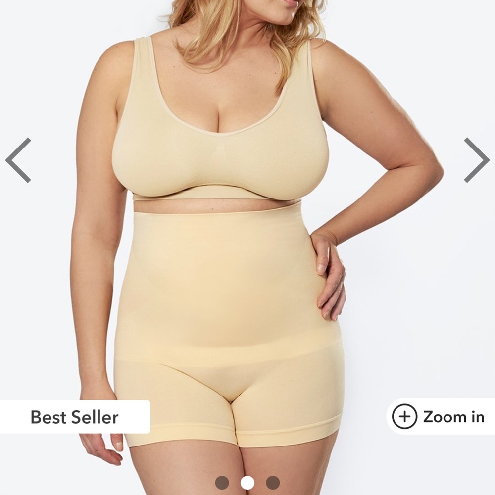 Empetua® All Day Every Day High-Waisted Shaper Nude  Boyshort Women Size 2XL